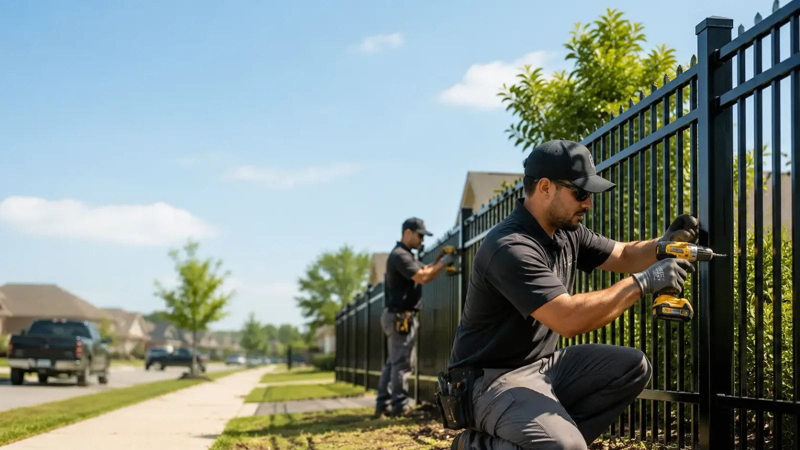 Metal Fence Installation in Spring Arbor, MI